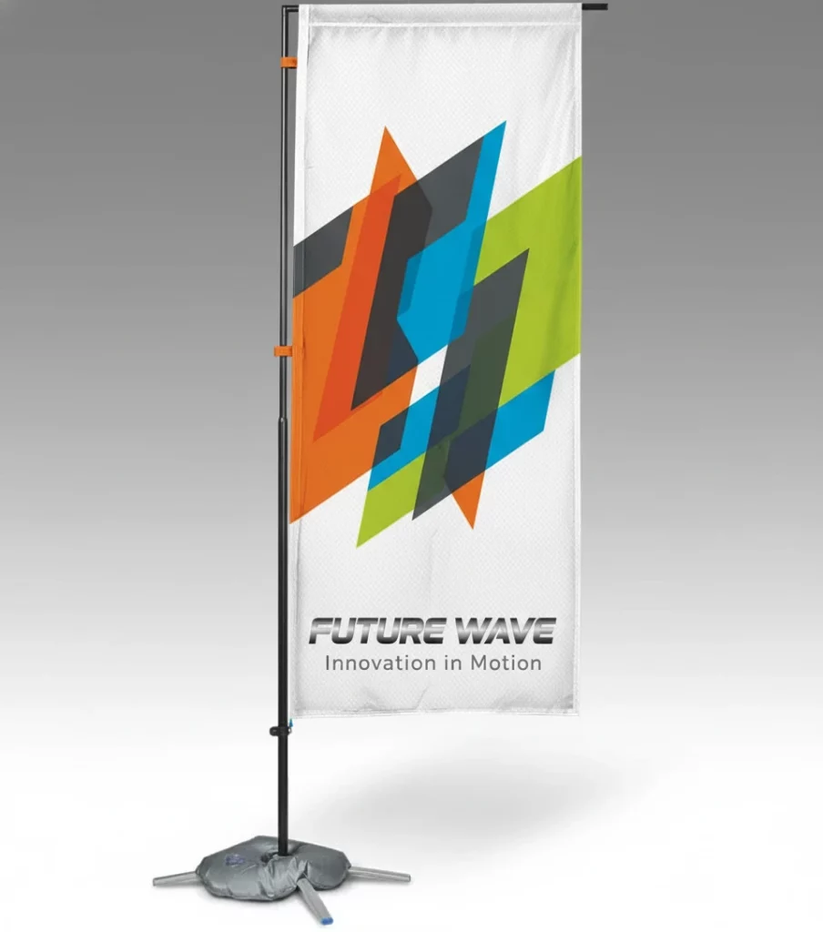 Fly banner rectangular
